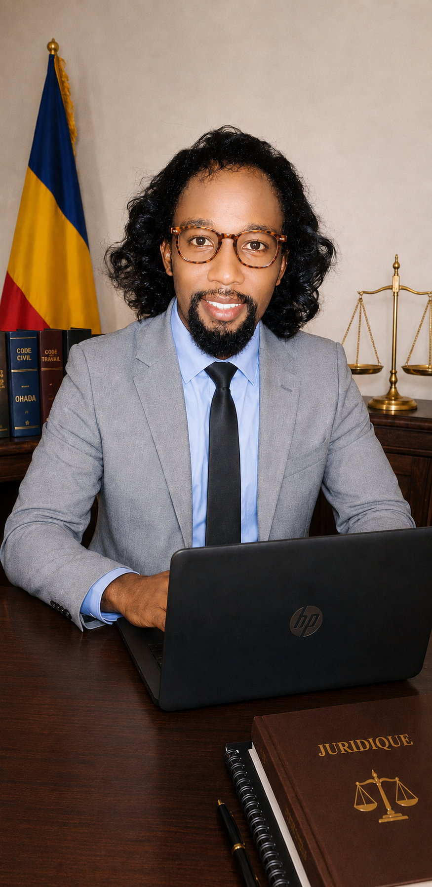 M. AL-KHOURAICHI MAHAMAT ABDOULAYE, fondateur de Sahel Humanitarian Academy